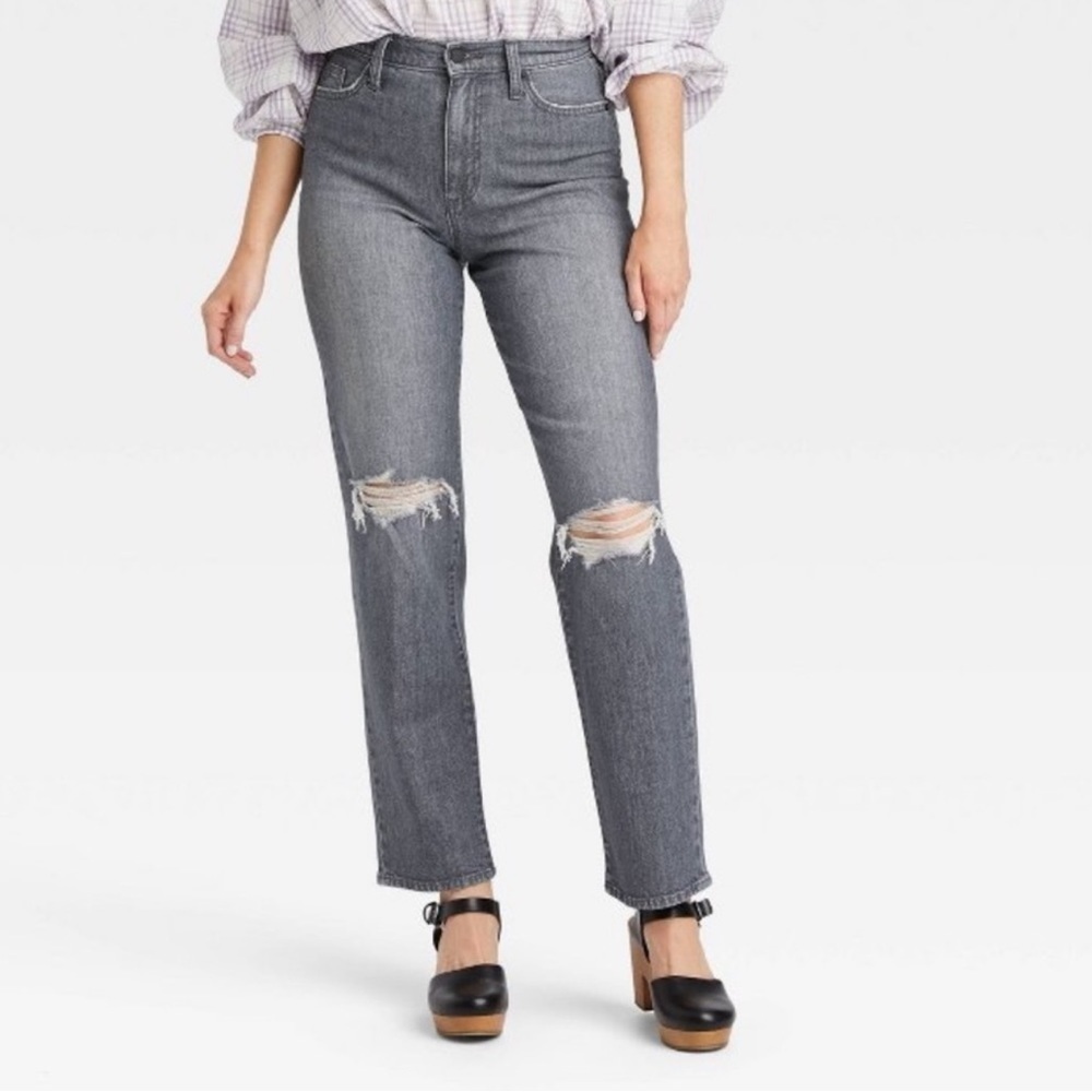 NWT Universal Thread 90's High-Rise Vintage Straight Leg - Size 12